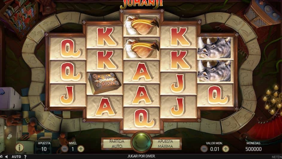 Jumanji Slot Netent