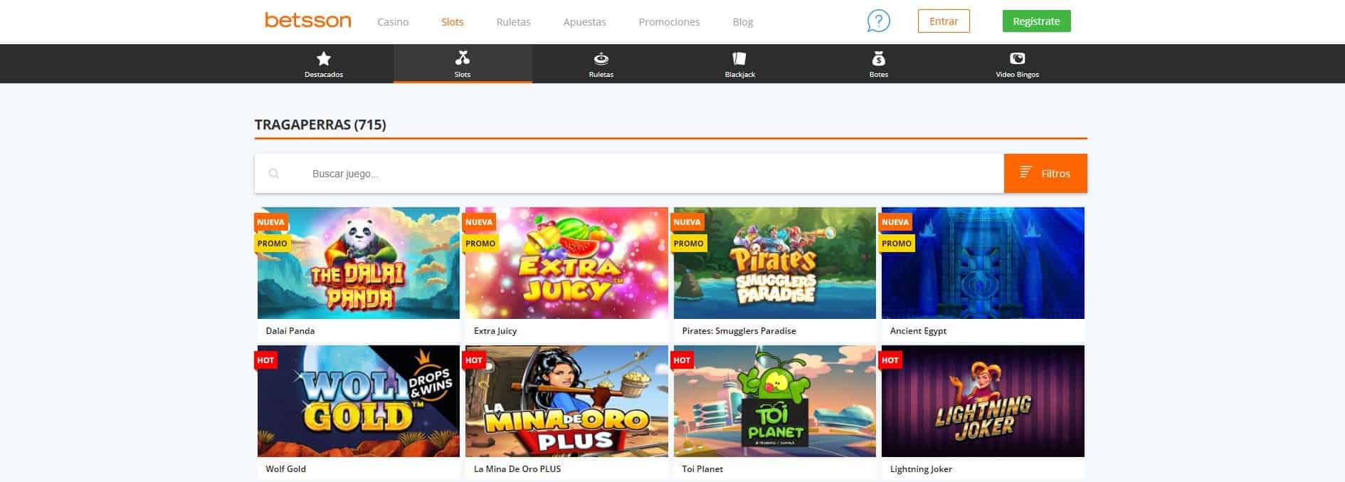 Betsson casino online