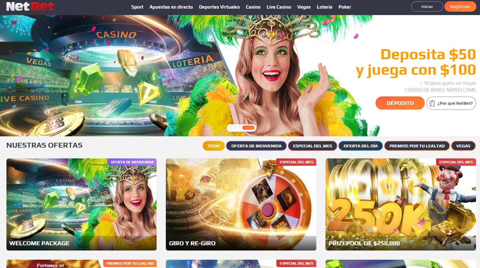 bono e promozione del Netbet
