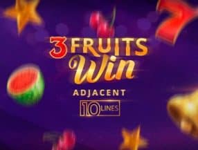 3 Fruits Win: 10 Lines