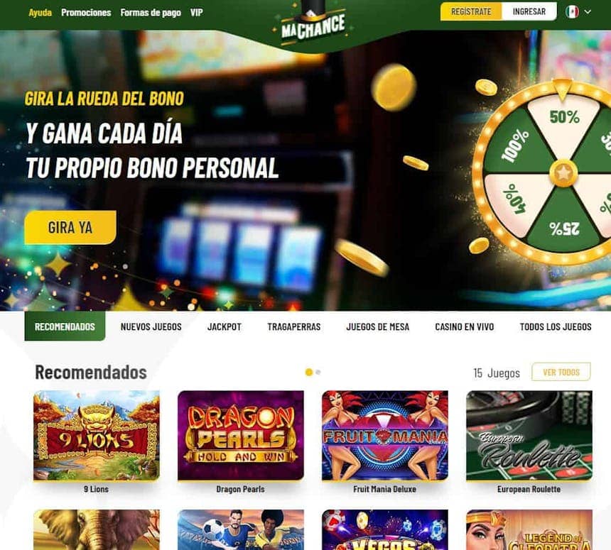 juegos de slot online en machancecasino