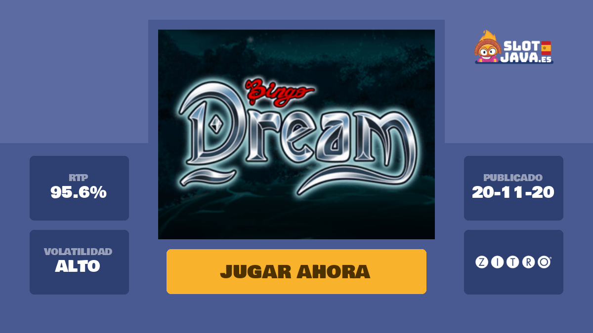 Bingo Dream tragaperras online Juega gratis en SlotJava