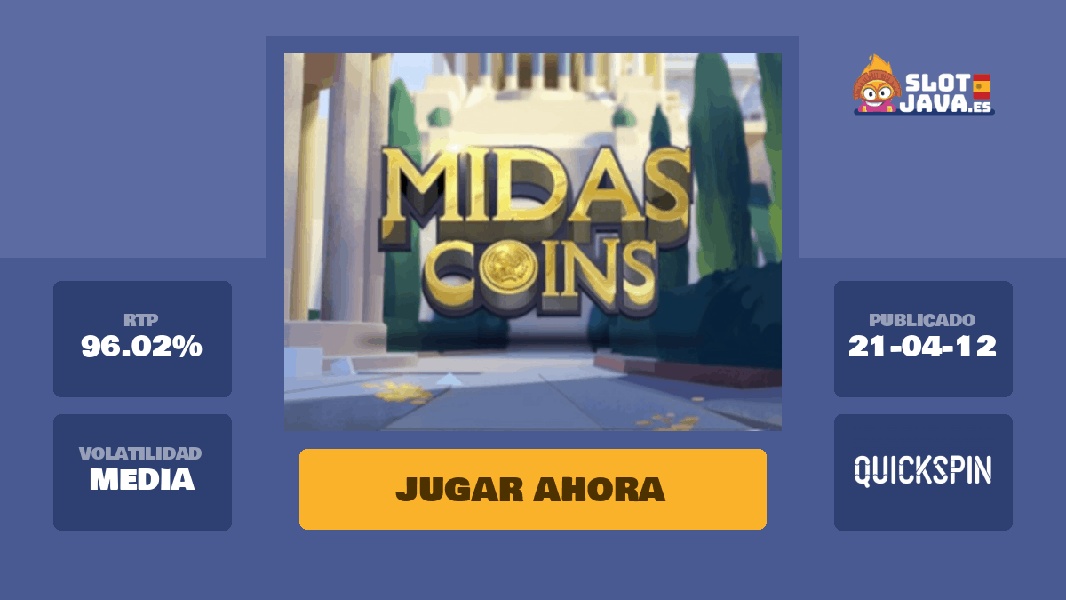 Midas Coins tragaperras online - Juega gratis en SlotJava