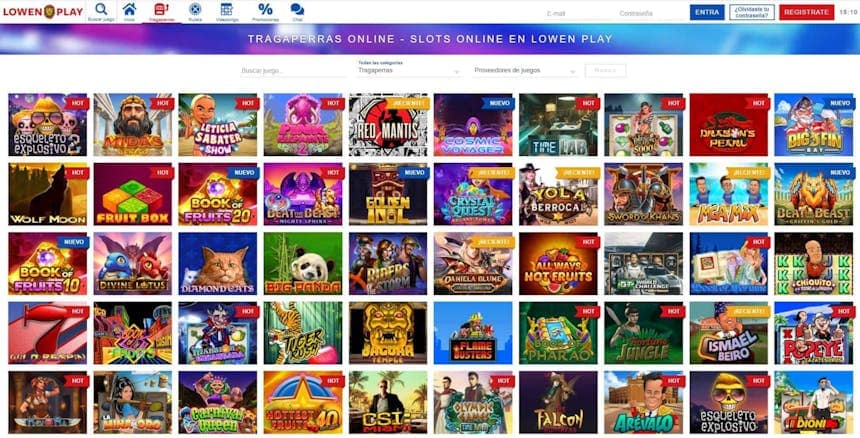 juegos de slot online en Lowen Play