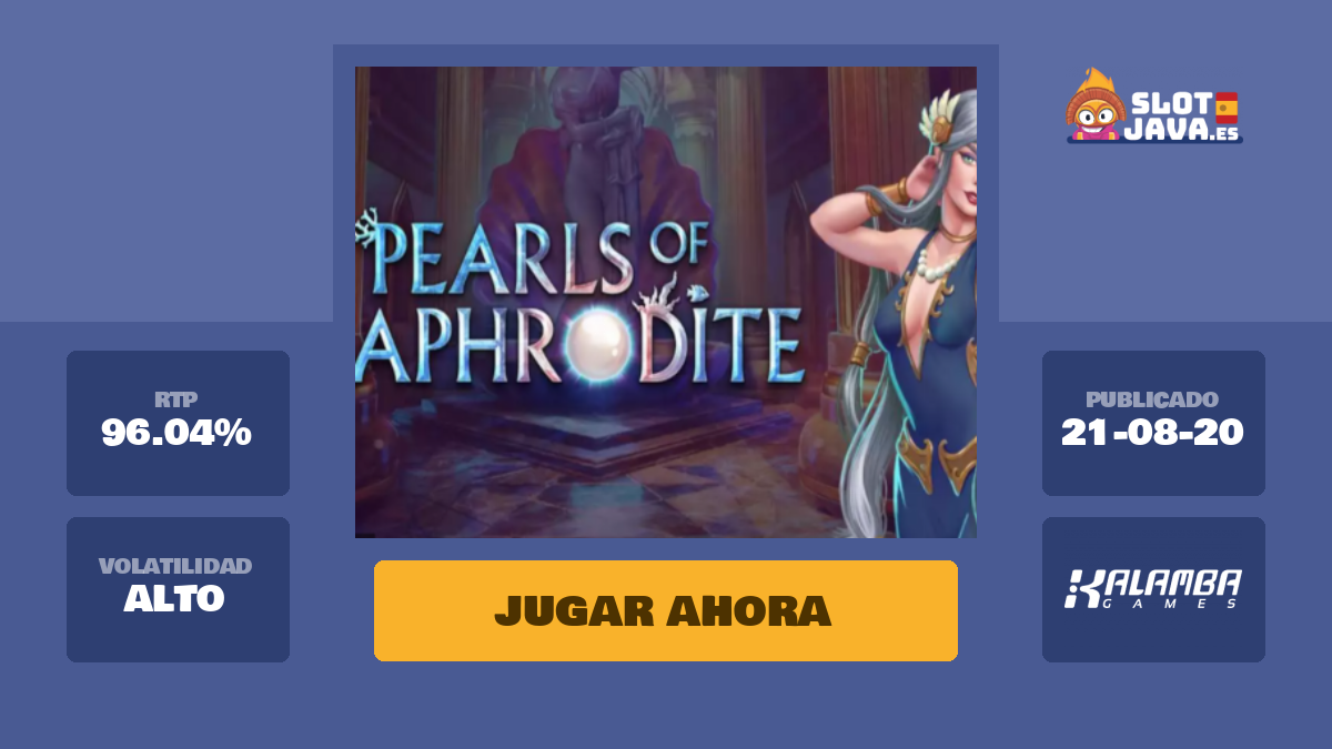 Pearls of Aphrodite tragaperras online - Juega gratis en SlotJava