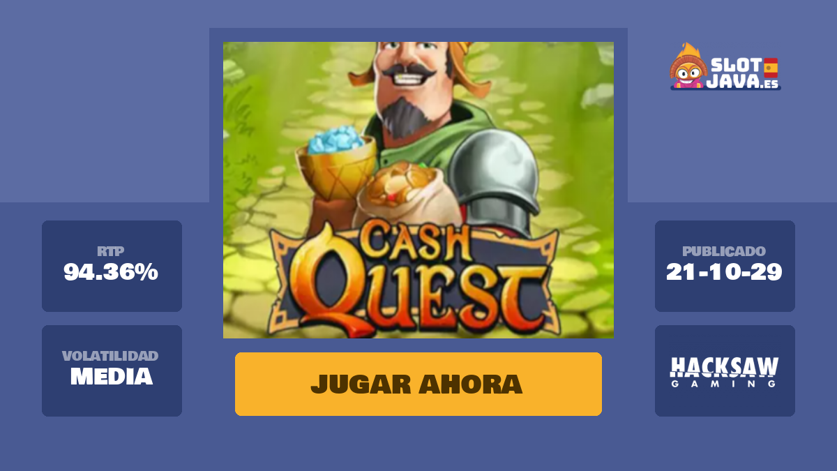 Cash Quest tragaperras online - Juega gratis en SlotJava