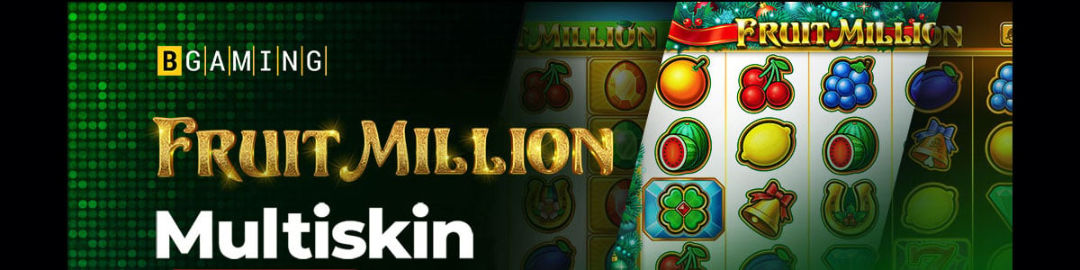 Fruit Million Multiskin: 8 modos en 1 slot
