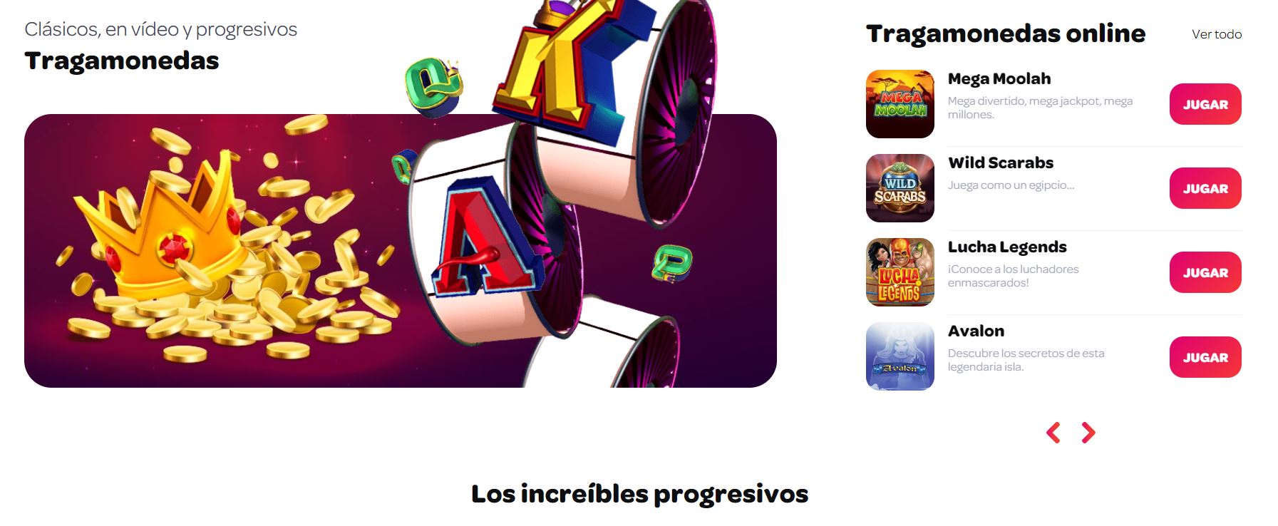 Spin Casino slots