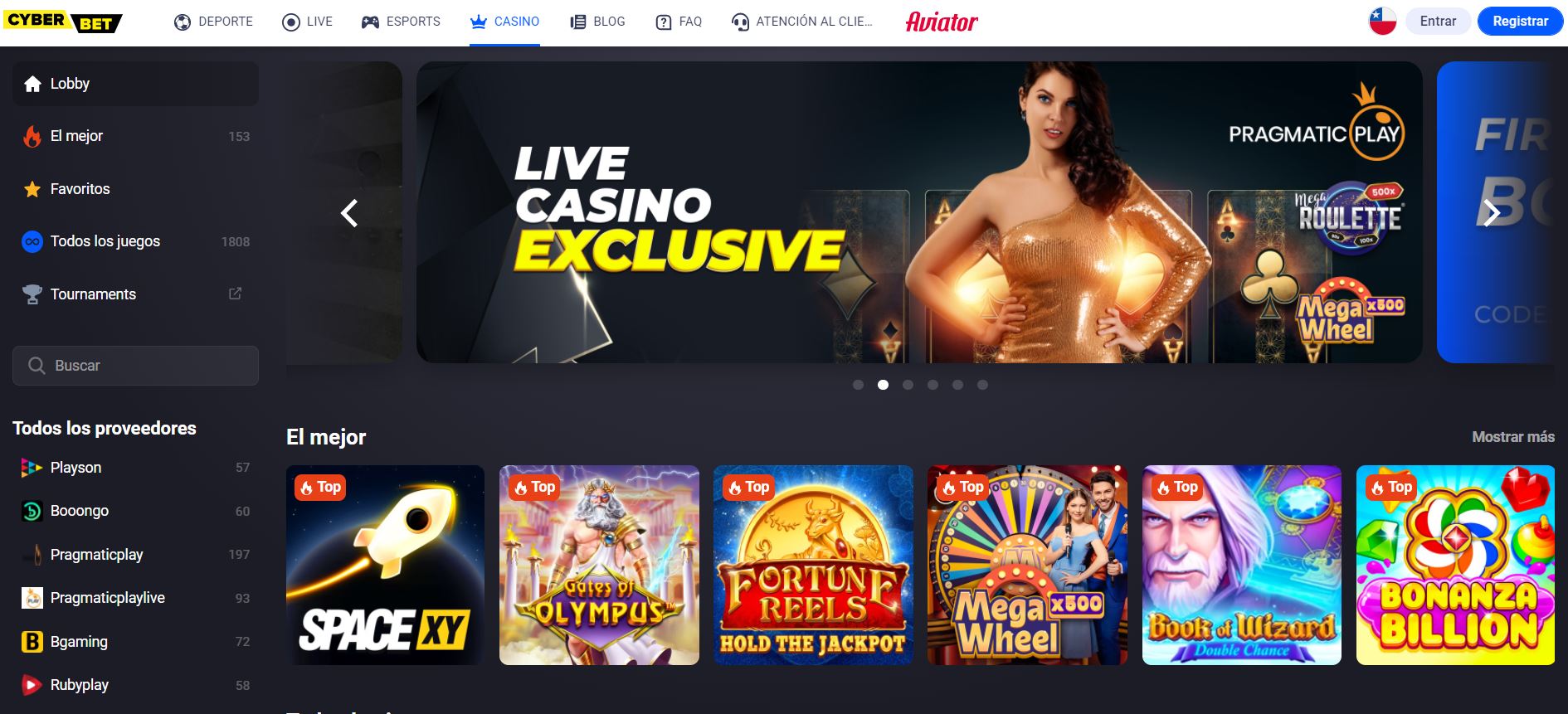juegos de slot online en Cyber.bet Chile