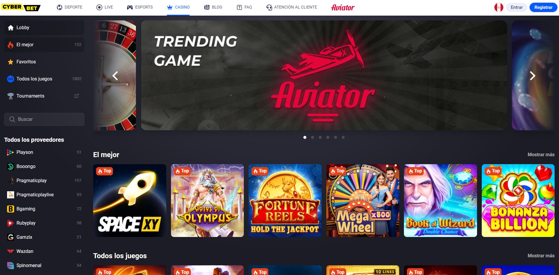 juegos de slot online en Cyber.bet