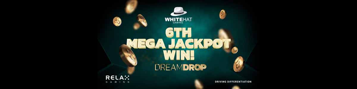 ¡Van 6! Bote Dream Drop Jackpot Relax Gaming