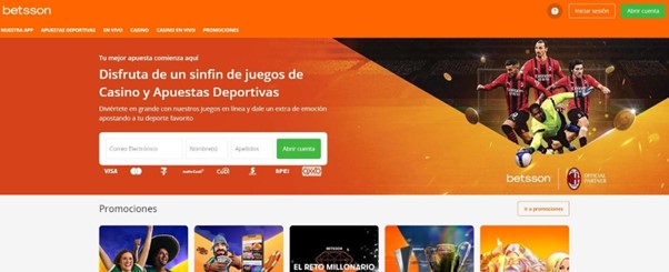 betsson mexico registro