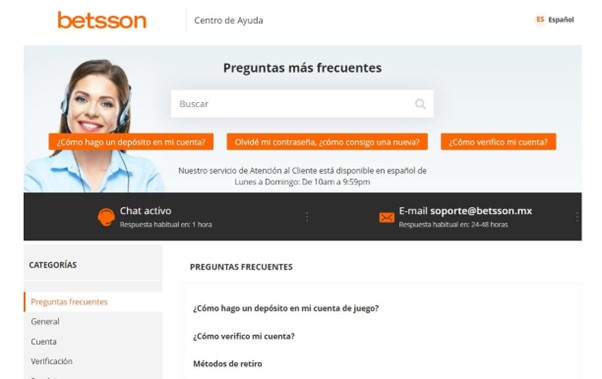 betsson mexico verificacion