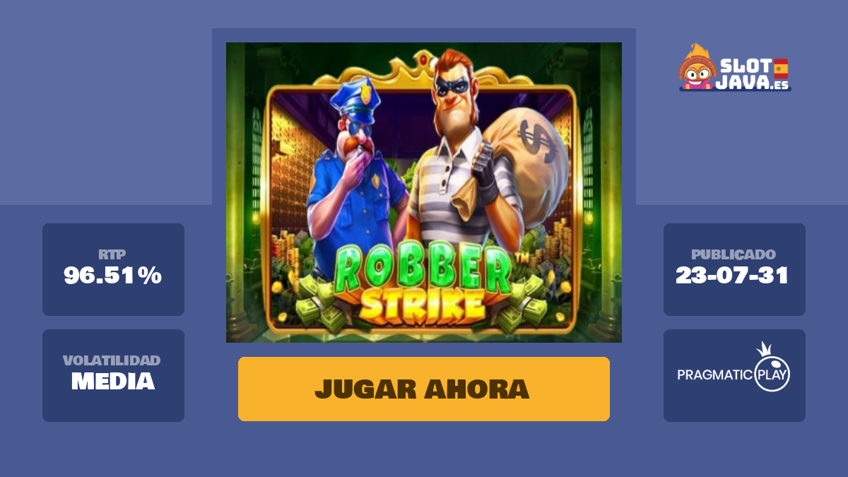 Tragaperras Casino Seguro Aprovecha tu Bono Robber Strike Social