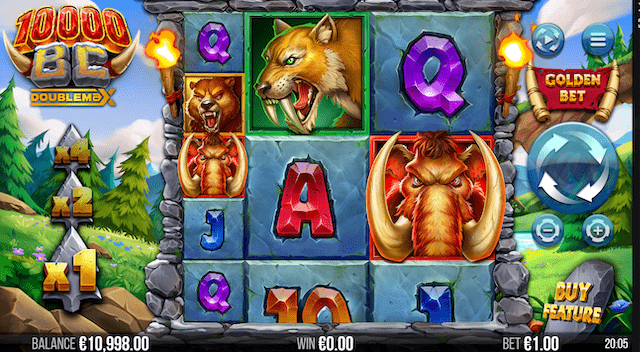 10000 BC DoubleMax GigaBlox en acción
