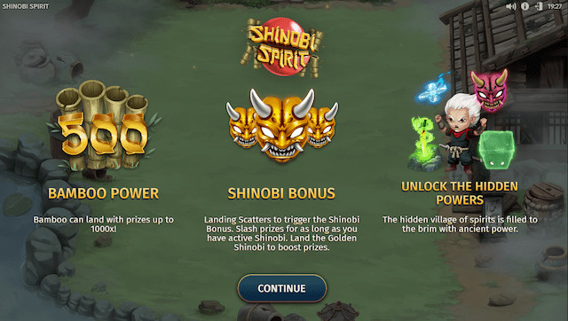 Shinobi Spirit en acción