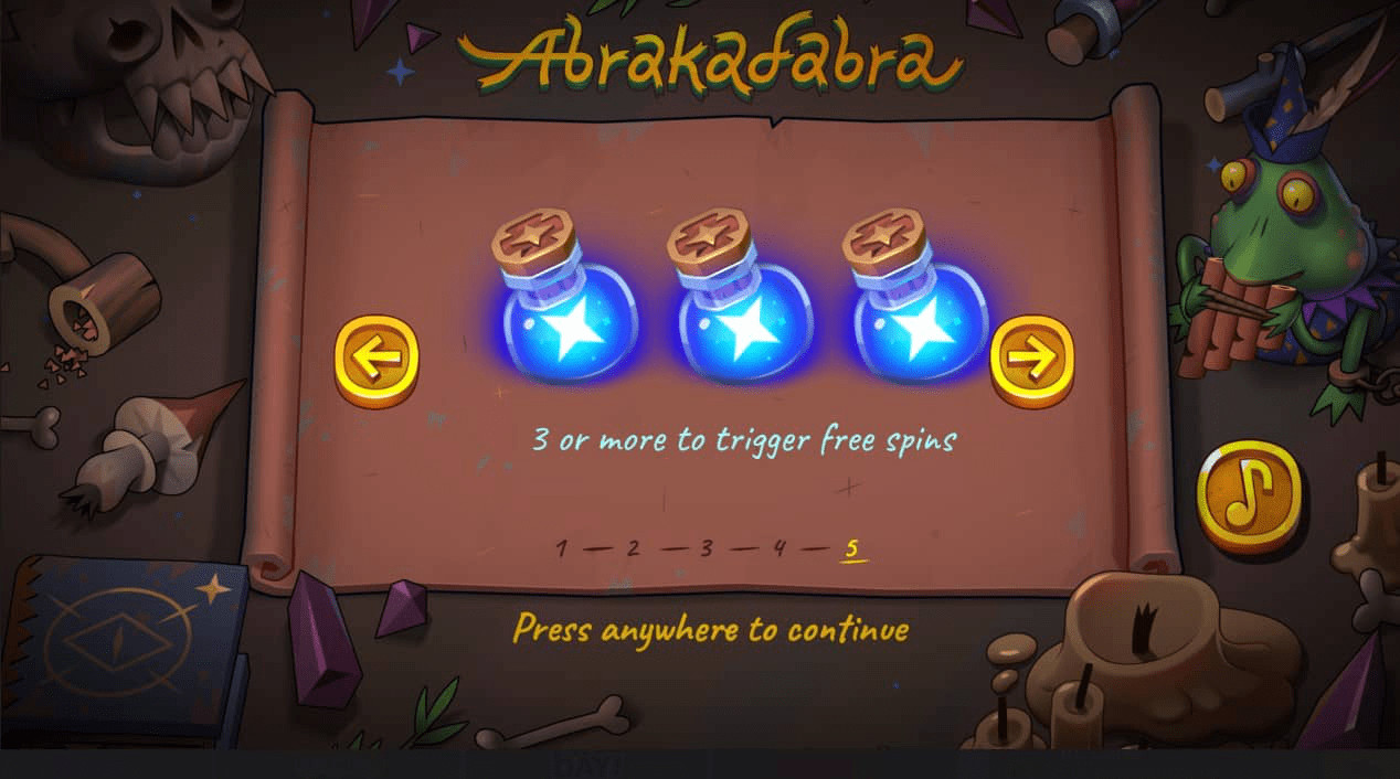 Abrakadabra inicio