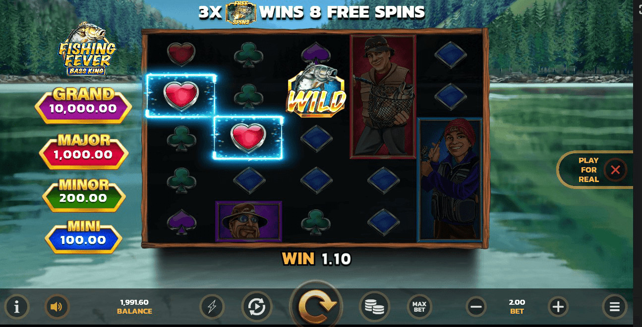 Fishing Fever Bass King giros gratis