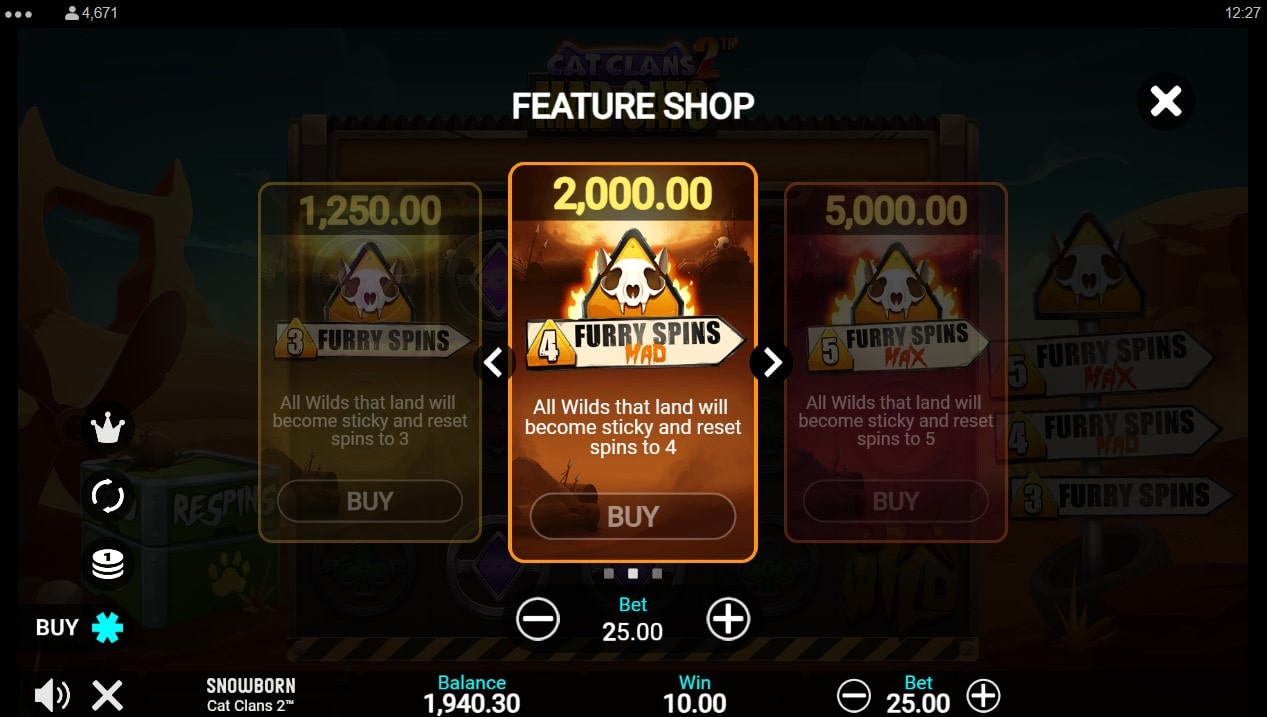 Cat Clans 2 Mad Cats slot