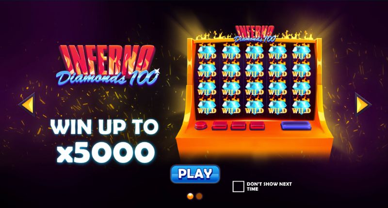 Inferno Diamonds 100 tragaperras