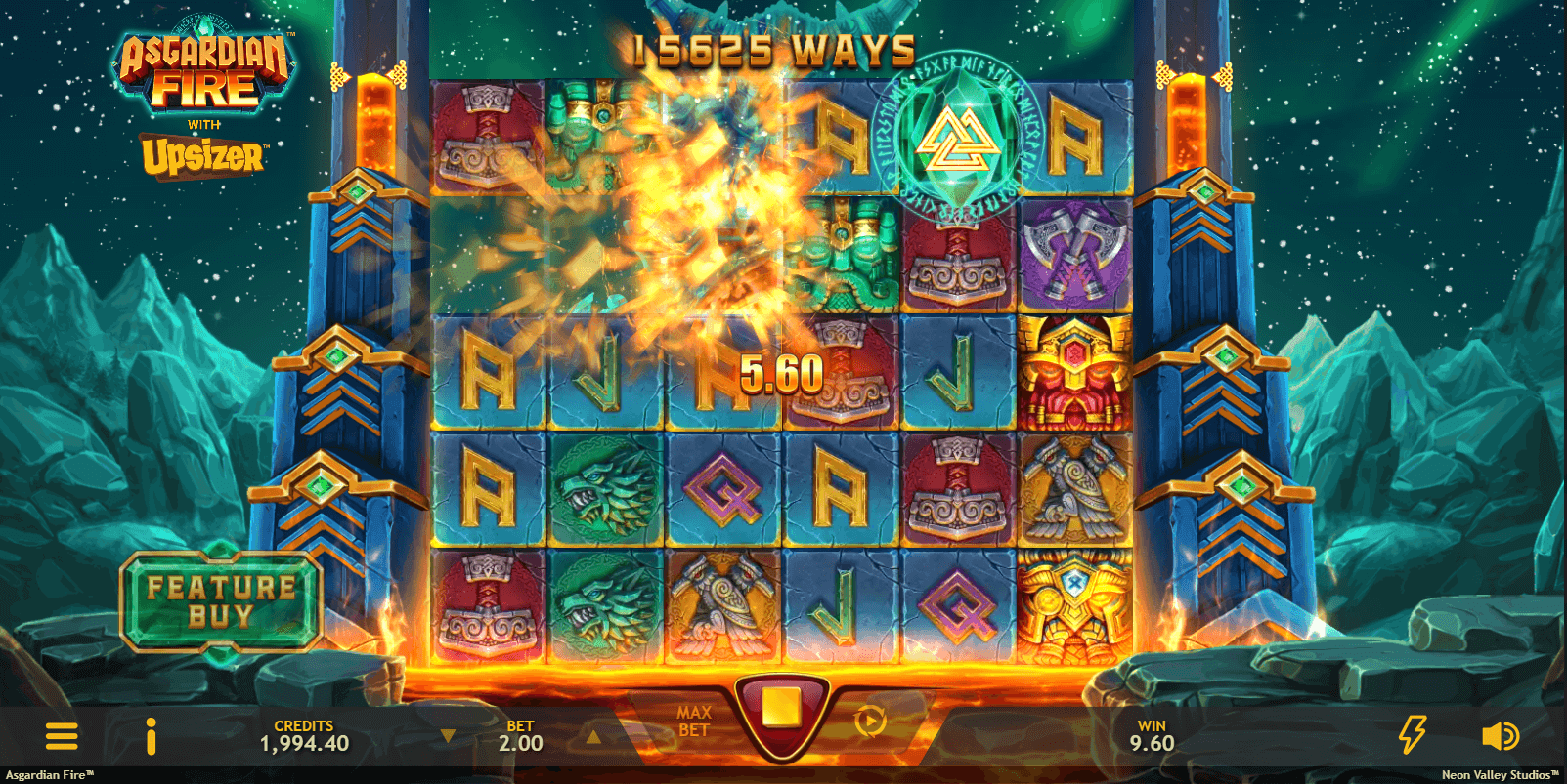 Asgardian Fire slot