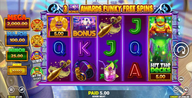 Funky Buddha slot