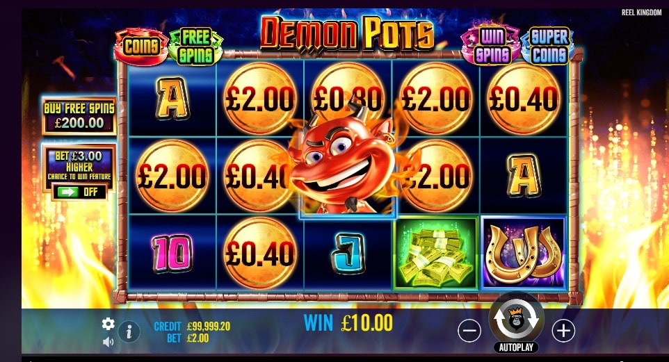 Demon Pots tragaperras
