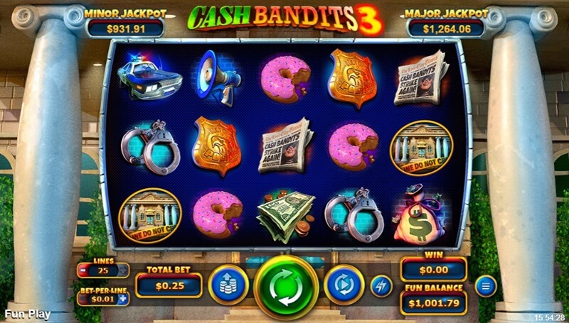 Cash Bandits 3 slot