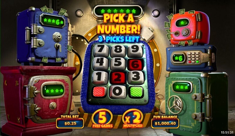 Cash Bandits 3 giros gratis