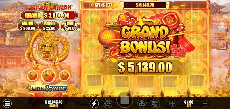 Fortune Dragon jackpot