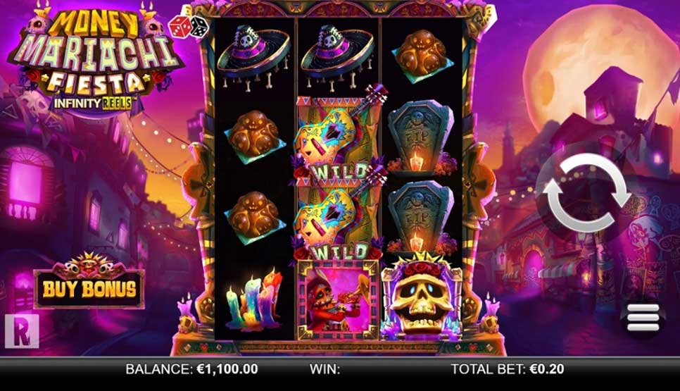 slot Money Mariachi Fiesta Infinity Reels 